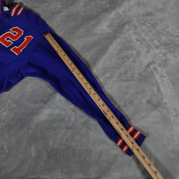 Vintage Bair Varsity 1/4 Zip Pullover Sweatshirt Mens XL (Fits M) Union Made 70s - Picture 10 of 10